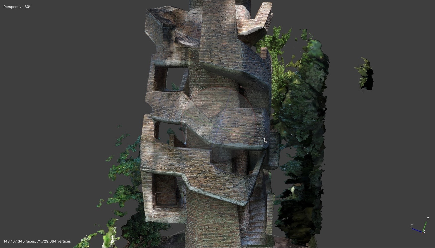 Nuage de points LIDAR - Relevés laser haute précision pour modélisation 3D - OPUS Services